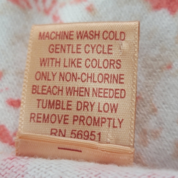 North Crest paisley floral button down scoop neck cardigan size 3X (24W/… - Picture 7 of 7